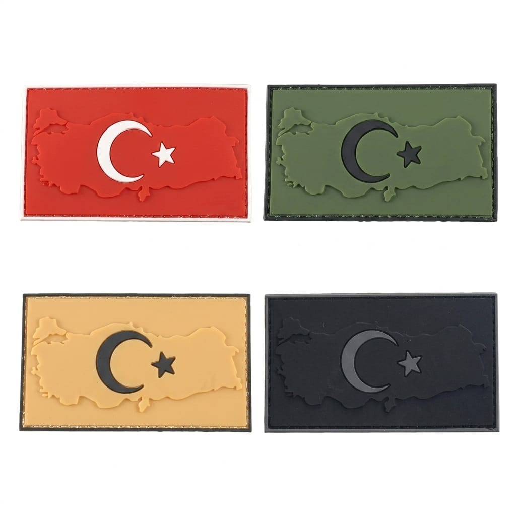 3D TÜRK BAYRAĞI HARİTA PATCH